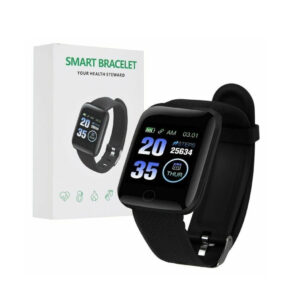 Smart Bracelet ID Watch – Fitness Tracker with Heart Rate & Notifications